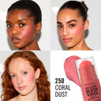RIMMEL LONDON-MULTI TASKER BLUSH 39N39 BRUSH stick 250 Coral Dust 8 gr.-DrShampoo - Perfumaria e Cosmética