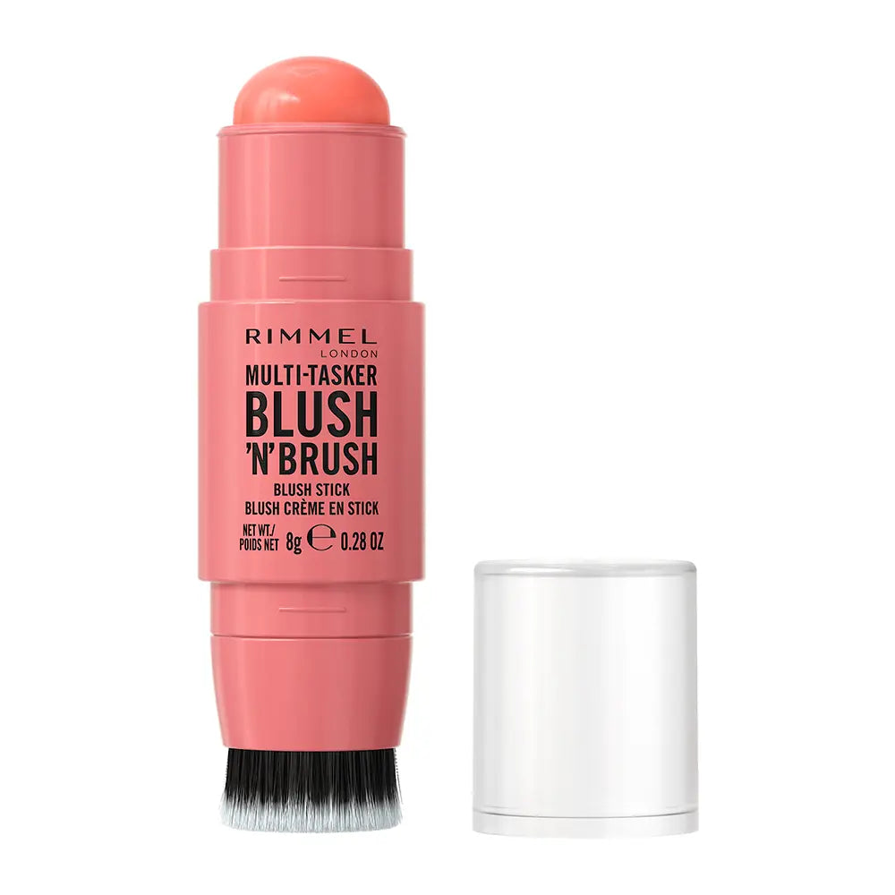 RIMMEL LONDON-MULTI TASKER BLUSH 39N39 Bastão de Pincel 100 Cotton Candy 8 gr.-DrShampoo - Perfumaria e Cosmética