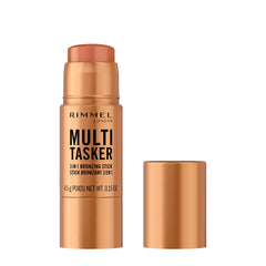 RIMMEL LONDON-MULTITASKER 3 em 1 bastão de bronzer 02 Médio 45 gr.-DrShampoo - Perfumaria e Cosmética