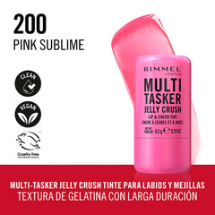 RIMMEL LONDON-MULTITASKER JELLY CRUSH bastão de blush e batom 150 Red Pepper 85 gr.-DrShampoo - Perfumaria e Cosmética