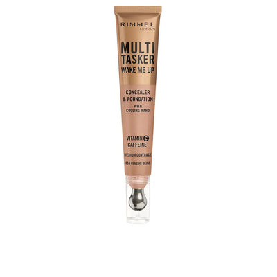 RIMMEL LONDON-MULTITASKER WAKE ME UP corretivo e base de maquiagem #Classsic Beige 20 ml-DrShampoo - Perfumaria e Cosmética