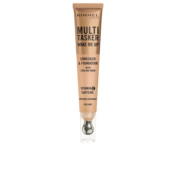 RIMMEL LONDON-MULTITASKER WAKE ME UP corretivo e base de maquiagem #Light 20 ml-DrShampoo - Perfumaria e Cosmética Main image