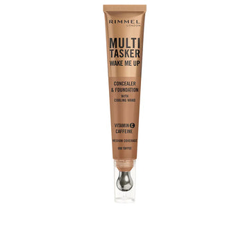 RIMMEL LONDON-MULTITASKER WAKE ME UP corretivo e base de maquiagem #Toffee 20 ml-DrShampoo - Perfumaria e Cosmética Main image