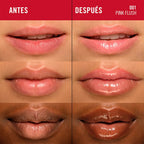 RIMMEL LONDON-OH MEU GLOSS brilho labial 001 Cor-Rosa 6 ml-DrShampoo - Perfumaria e Cosmética