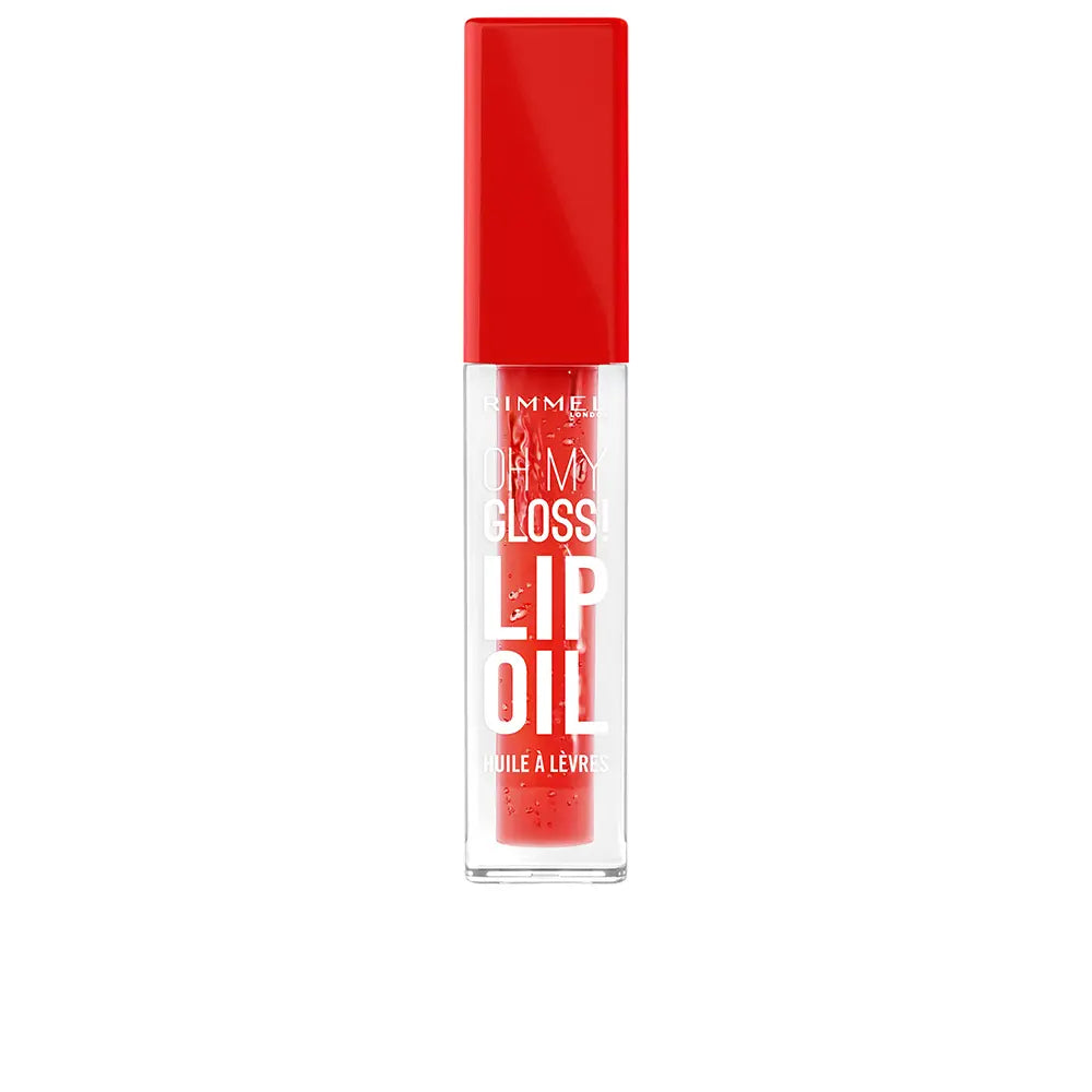 RIMMEL LONDON-OH MEU GLOSS brilho labial 004 Vermelho Vivo 6 ml-DrShampoo - Perfumaria e Cosmética