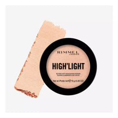 RIMMEL LONDON-Pó iluminador suave amanteigado HIGH LIGHT 002 candleit 8-DrShampoo - Perfumaria e Cosmética