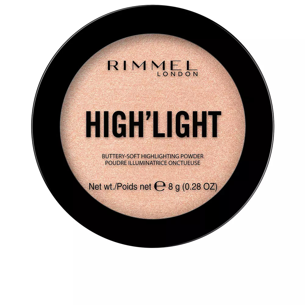 RIMMEL LONDON-Pó iluminador suave amanteigado HIGH LIGHT 002 candleit 8-DrShampoo - Perfumaria e Cosmética