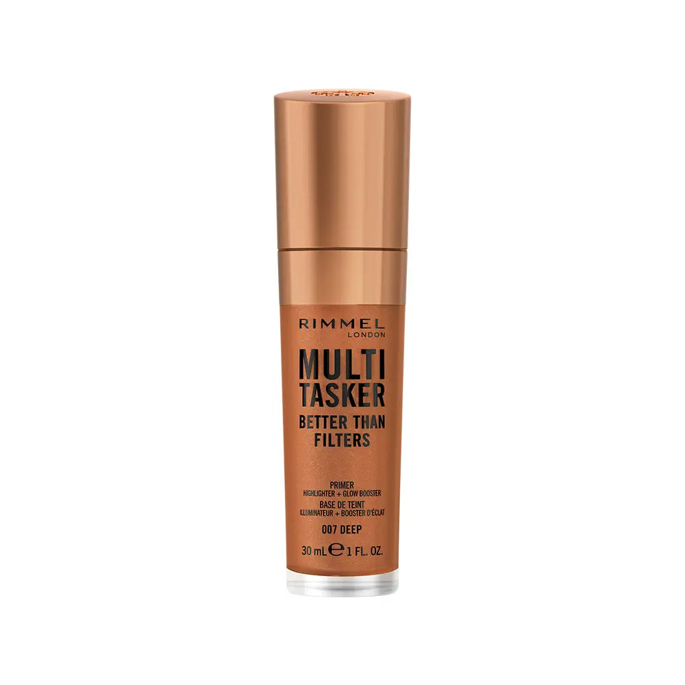 RIMMEL LONDON-Primer iluminador MULTI-TASKER #007-profundo 30 ml-DrShampoo - Perfumaria e Cosmética