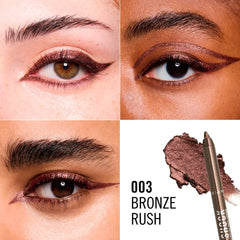 RIMMEL LONDON-SHIMMER SHOCK delineador de olhos 3 Bronze Rush 12 gr.-DrShampoo - Perfumaria e Cosmética