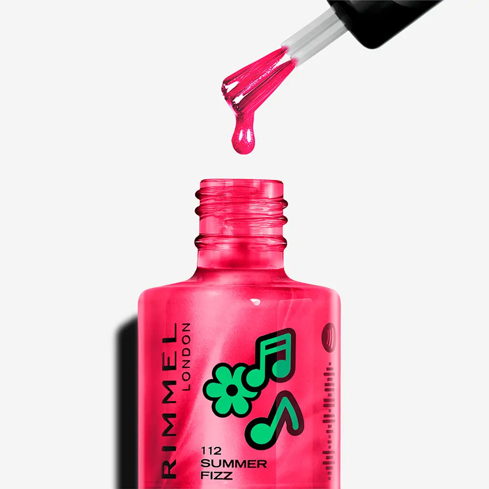 RIMMEL LONDON-SUPER GEL esmalte 112 Summer Frizz 12 ml.-DrShampoo - Perfumaria e Cosmética