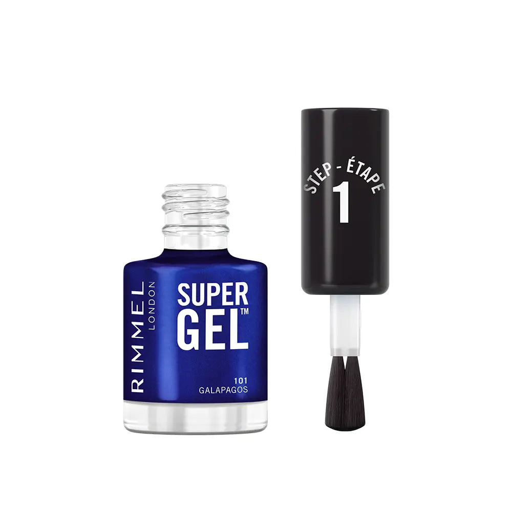 RIMMEL LONDON-SUPER GEL esmalte de unha 101 Galápagos 12 ml.-DrShampoo - Perfumaria e Cosmética
