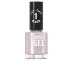 RIMMEL LONDON-SUPER GEL esmalte de unha 107 Glazed out 12 ml.-DrShampoo - Perfumaria e Cosmética