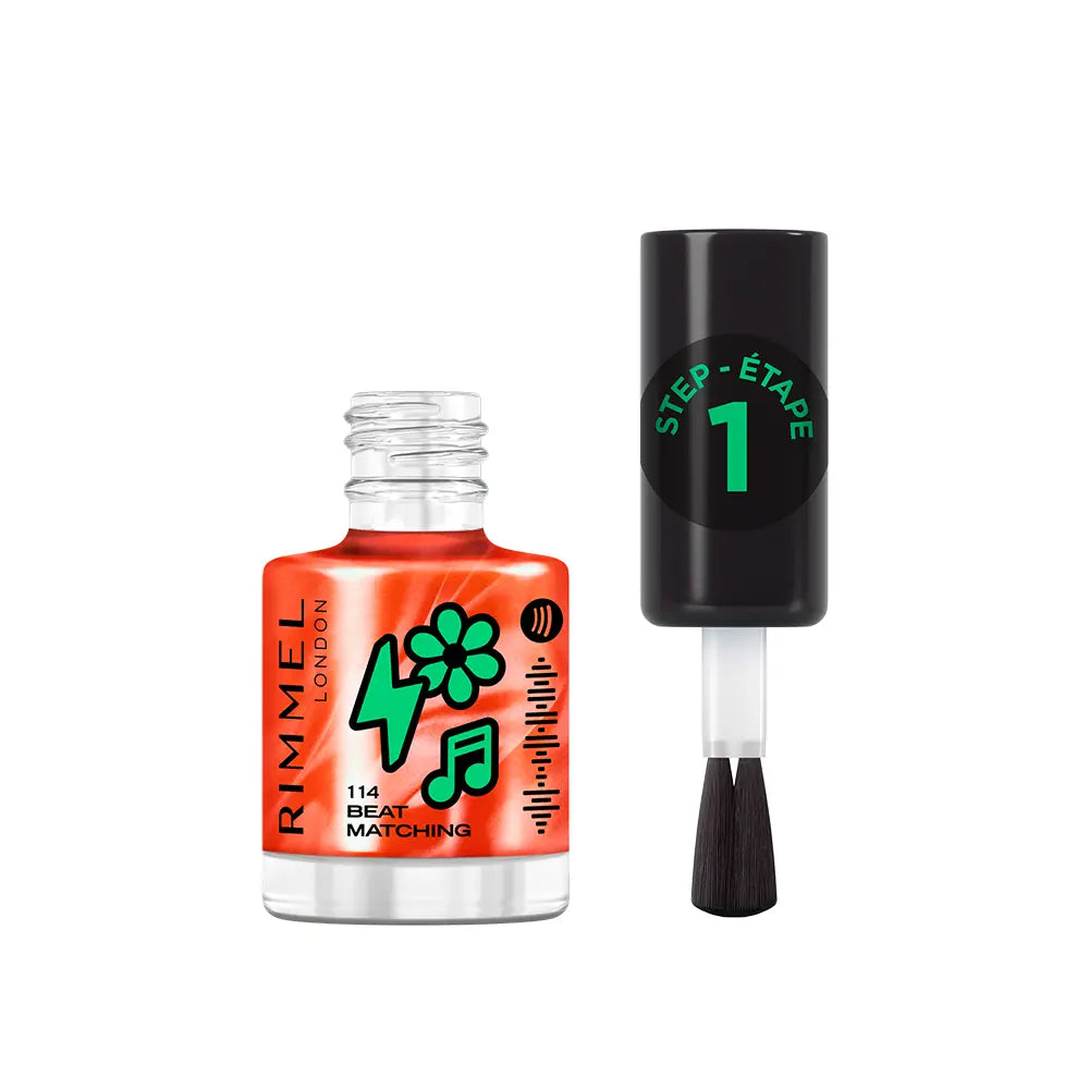 RIMMEL LONDON-SUPER GEL esmalte de unha 114 Beatmatching 12 ml.-DrShampoo - Perfumaria e Cosmética