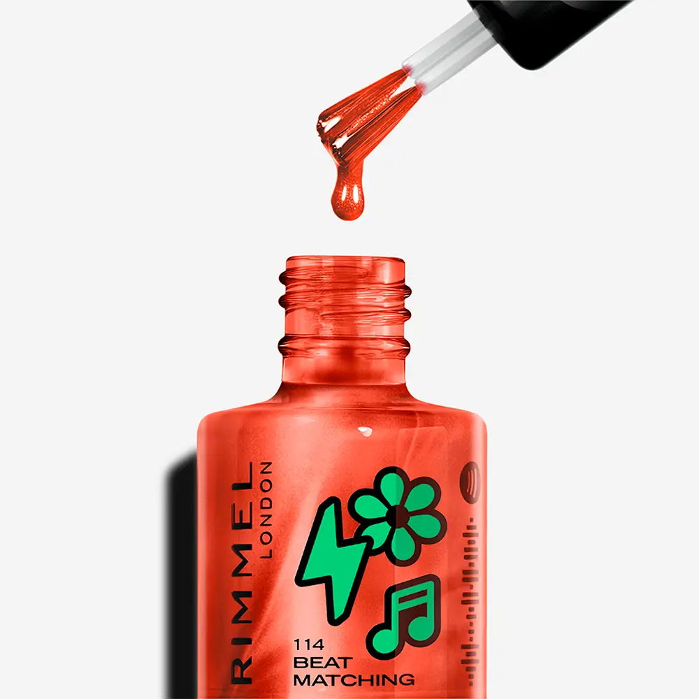 RIMMEL LONDON-SUPER GEL esmalte de unha 114 Beatmatching 12 ml.-DrShampoo - Perfumaria e Cosmética