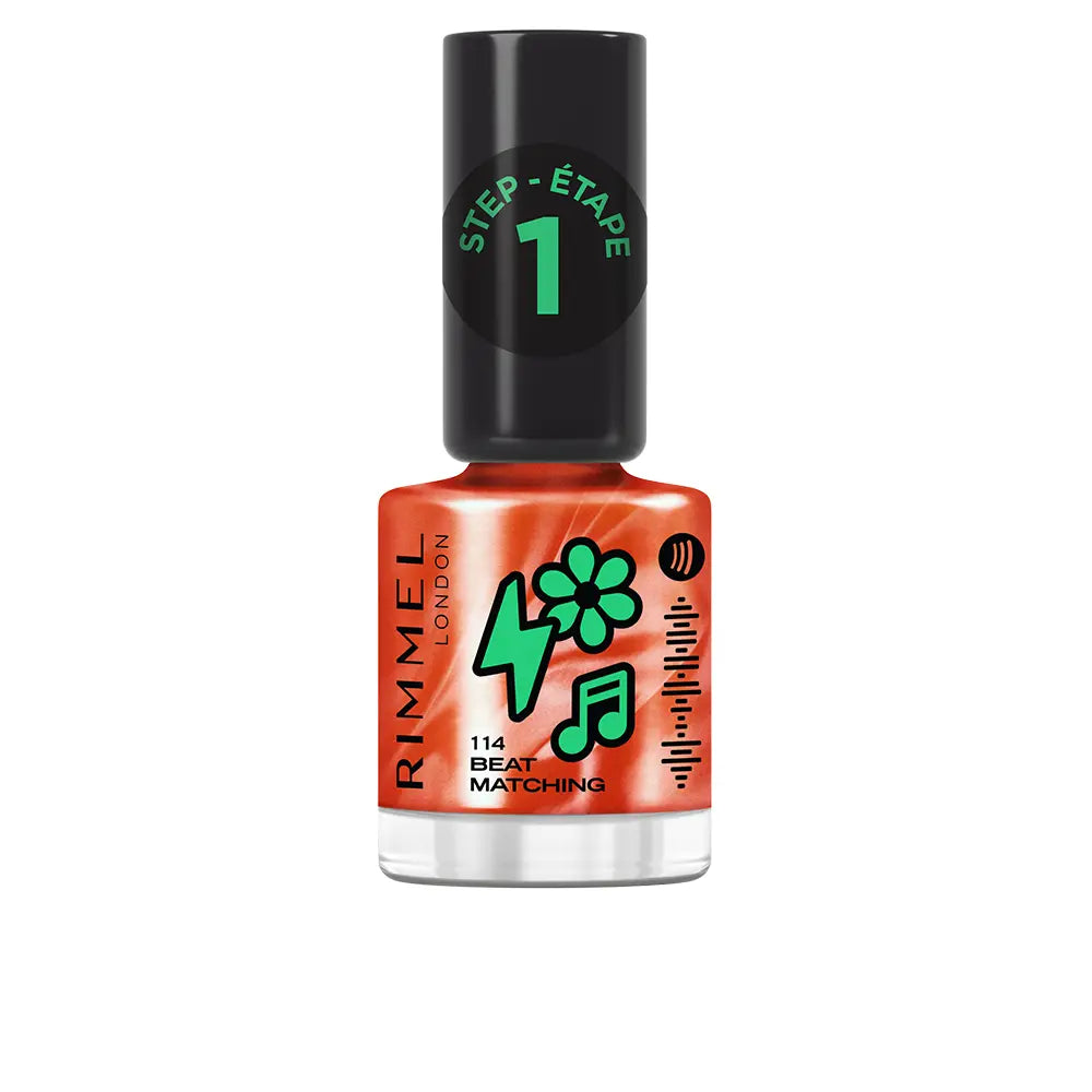 RIMMEL LONDON-SUPER GEL esmalte de unha 114 Beatmatching 12 ml.-DrShampoo - Perfumaria e Cosmética
