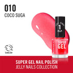 RIMMEL LONDON-SUPER GEL esmalte de unhas 10 Coco Suga 12 ml.-DrShampoo - Perfumaria e Cosmética