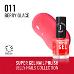 RIMMEL LONDON-SUPER GEL esmalte de unhas 11 Berry Glacé 12 ml.-DrShampoo - Perfumaria e Cosmética