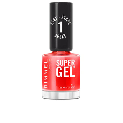 RIMMEL LONDON-SUPER GEL esmalte de unhas 11 Berry Glacé 12 ml.-DrShampoo - Perfumaria e Cosmética