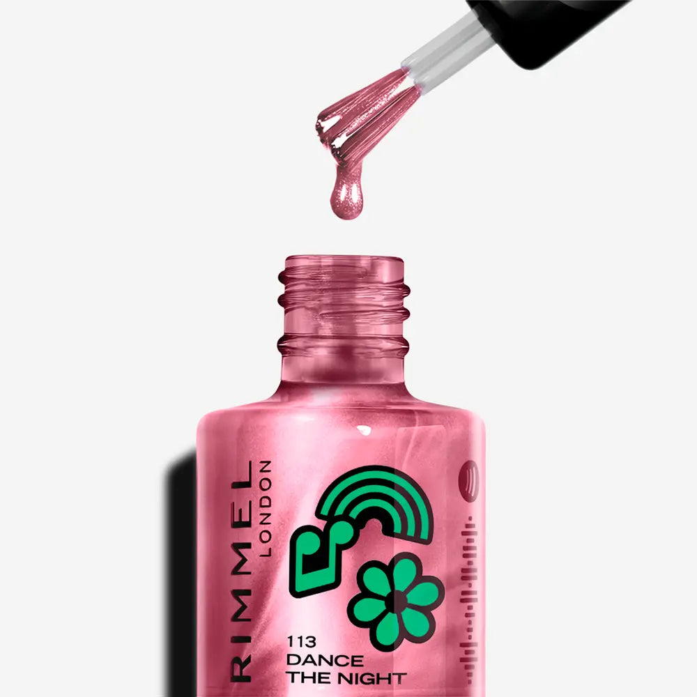 RIMMEL LONDON-SUPER GEL esmalte de unhas 113 Dance the Night 12 ml.-DrShampoo - Perfumaria e Cosmética