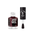 RIMMEL LONDON-SUPER GEL esmalte de unhas 13 Açaí Smoothie 12 ml.-DrShampoo - Perfumaria e Cosmética