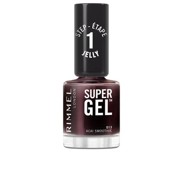 RIMMEL LONDON-SUPER GEL esmalte de unhas 13 Açaí Smoothie 12 ml.-DrShampoo - Perfumaria e Cosmética Imagem principal do produto