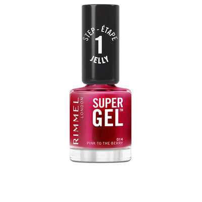 RIMMEL LONDON-SUPER GEL esmalte de unhas 14 Pink To The Berry 12 ml.-DrShampoo - Perfumaria e Cosmética