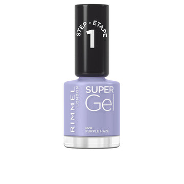 RIMMEL LONDON-SUPER GEL nail polish 028 purple haze 12 ml-DrShampoo - Perfumaria e Cosmética Imagem principal do produto