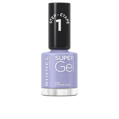 RIMMEL LONDON-SUPER GEL nail polish 028 purple haze 12 ml-DrShampoo - Perfumaria e Cosmética