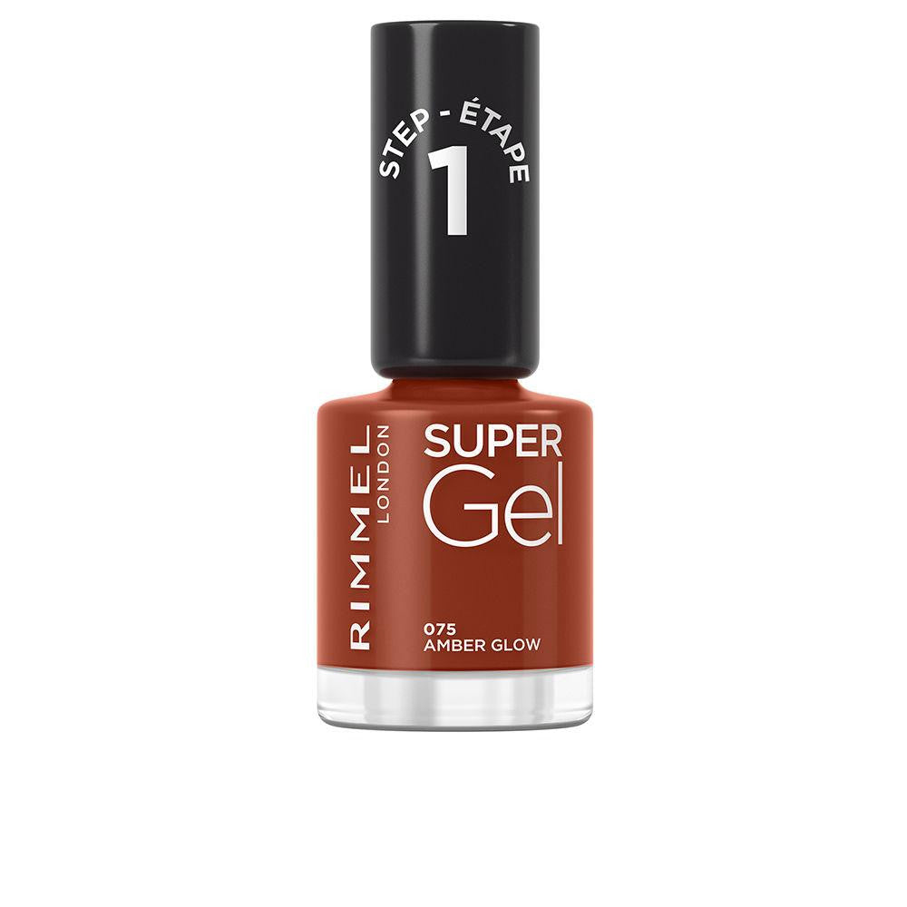 RIMMEL LONDON-SUPER GEL nail polish 075 amber glow 12 ml-DrShampoo - Perfumaria e Cosmética