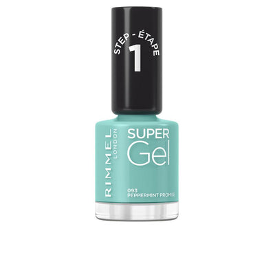 RIMMEL LONDON-SUPER GEL nail polish 093 peppermint promise 12 ml-DrShampoo - Perfumaria e Cosmética