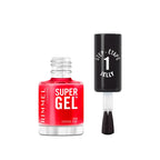 RIMMEL LONDON-SUPER GEL nail polish 16 Cerise Pop 12 ml.-DrShampoo - Perfumaria e Cosmética