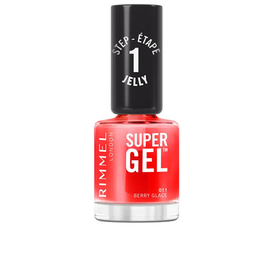 RIMMEL LONDON-SUPER GEL nail polish 16 Cerise Pop 12 ml.-DrShampoo - Perfumaria e Cosmética