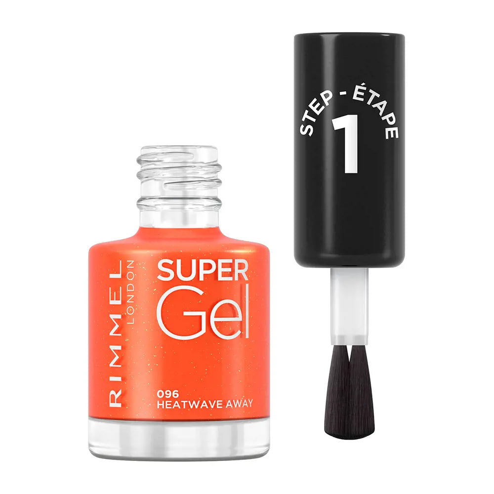 RIMMEL LONDON-SUPER GEL verniz 96 heatwave away 12 ml-DrShampoo - Perfumaria e Cosmética