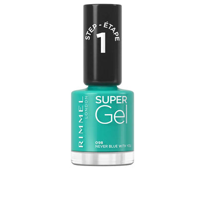 RIMMEL LONDON-SUPER GEL verniz 98 nunca azul com você 12 ml-DrShampoo - Perfumaria e Cosmética