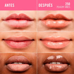 RIMMEL LONDON-THRILL SEEKER brillo labial #250-peachy vibes 10 ml-DrShampoo - Perfumaria e Cosmética