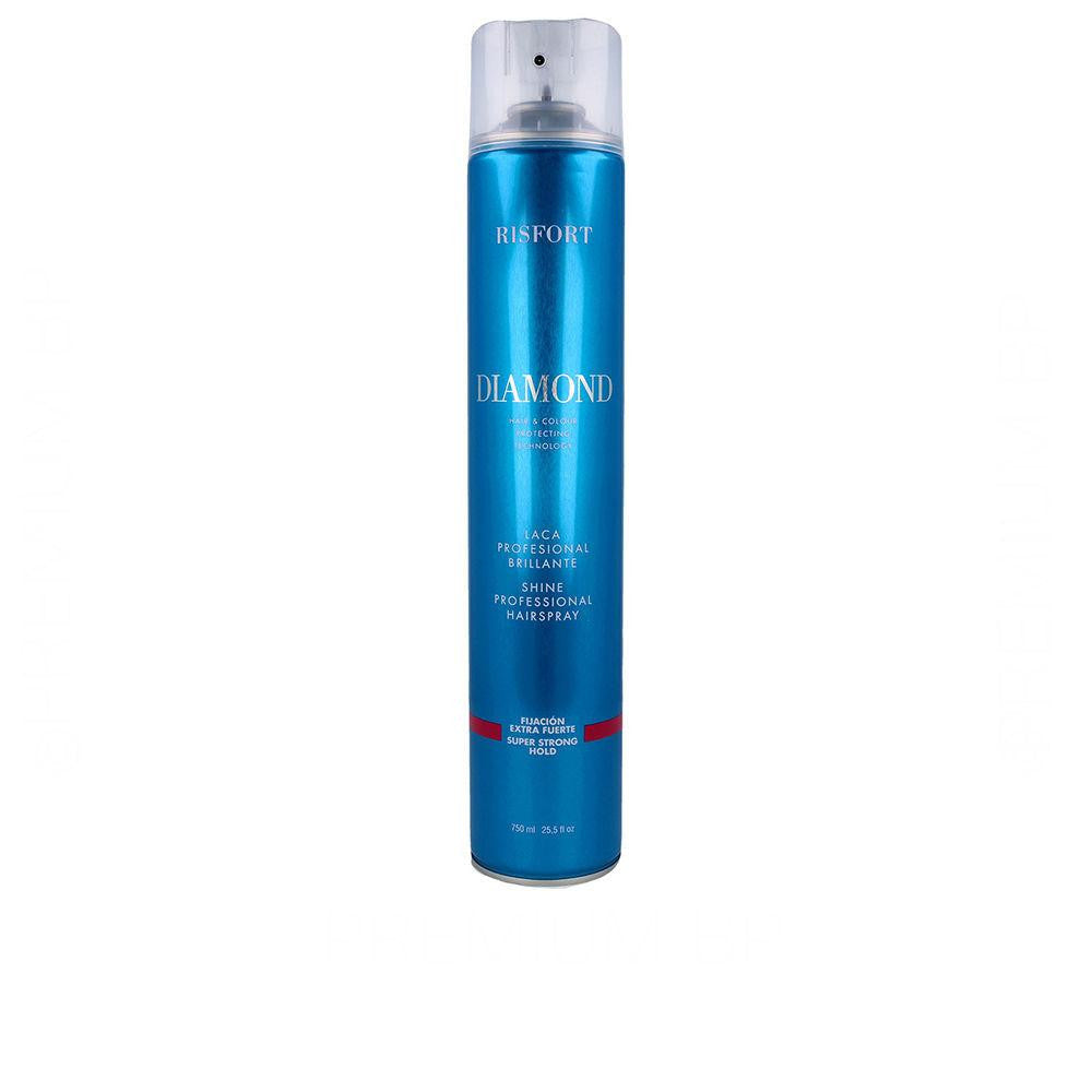 RISFORT-DIAMOND extra strong hold hairspray 750 ml-DrShampoo - Perfumaria e Cosmética