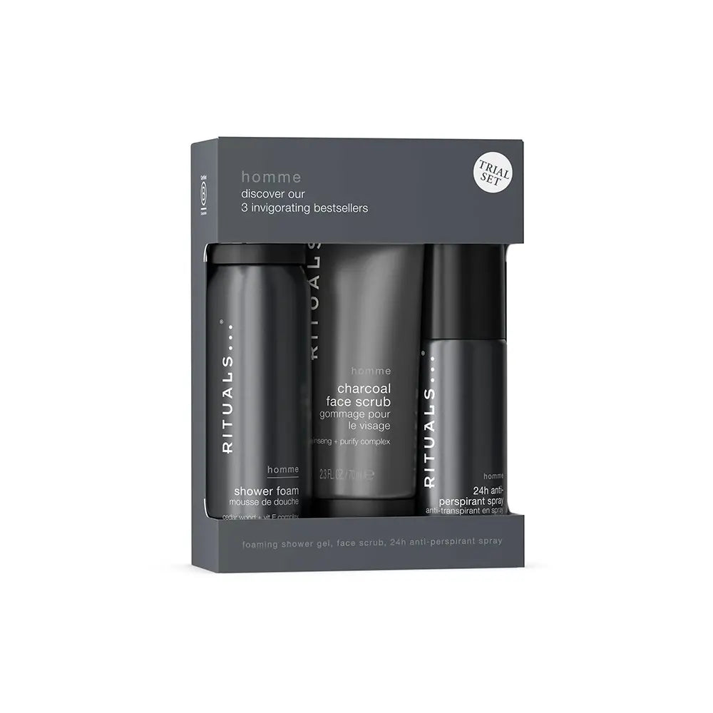 RITUALS-CONJUNTO DE TESTE MASCULINO 3 u.-DrShampoo - Perfumaria e Cosmética