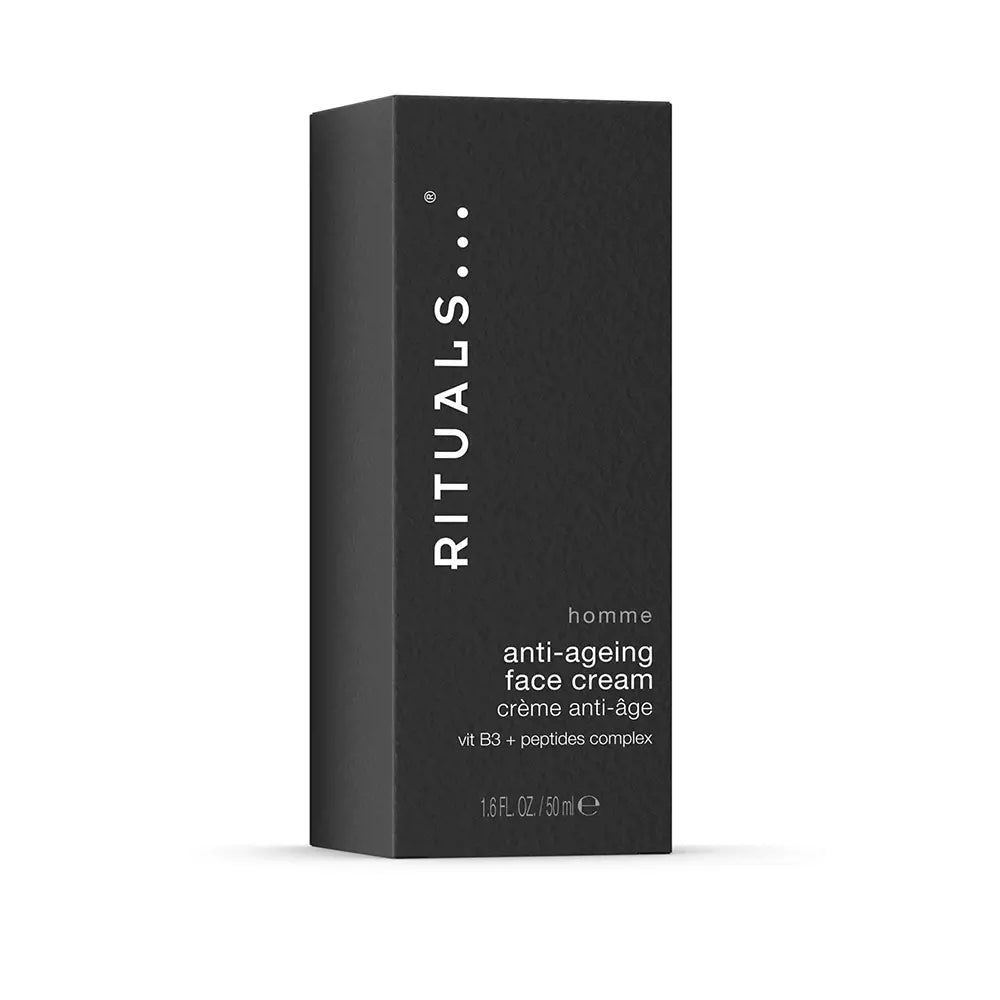 RITUALS-Creme facial anti-envelhecimento HOMME 50 ml.-DrShampoo - Perfumaria e Cosmética