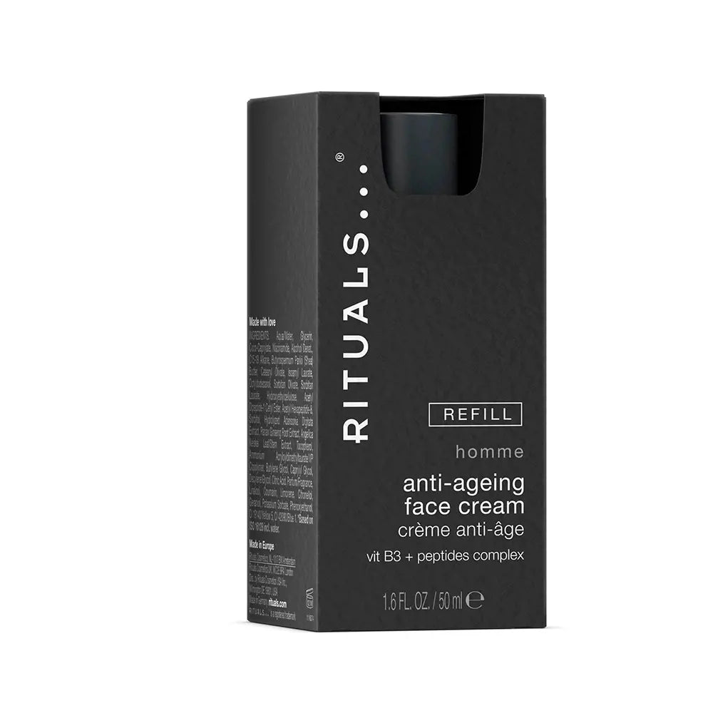 RITUALS-HOMEM creme facial anti-envelhecimento recarga 50 ml-DrShampoo - Perfumaria e Cosmética