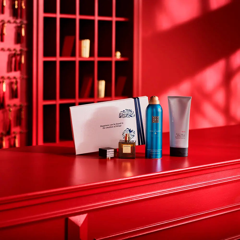 RITUALS-HOMME KIT DE PRESENTE PEQUENO 4 pç.-DrShampoo - Perfumaria e Cosmética