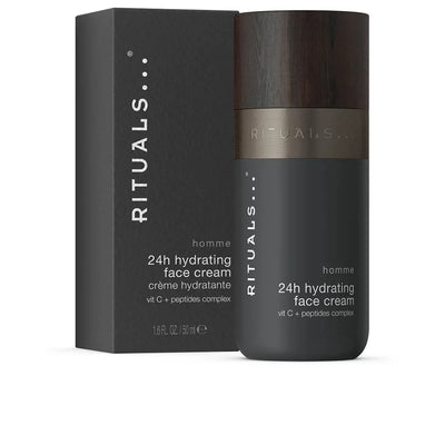 RITUALS-HOMME creme de rosto hidratante 24h 50 ml-DrShampoo - Perfumaria e Cosmética