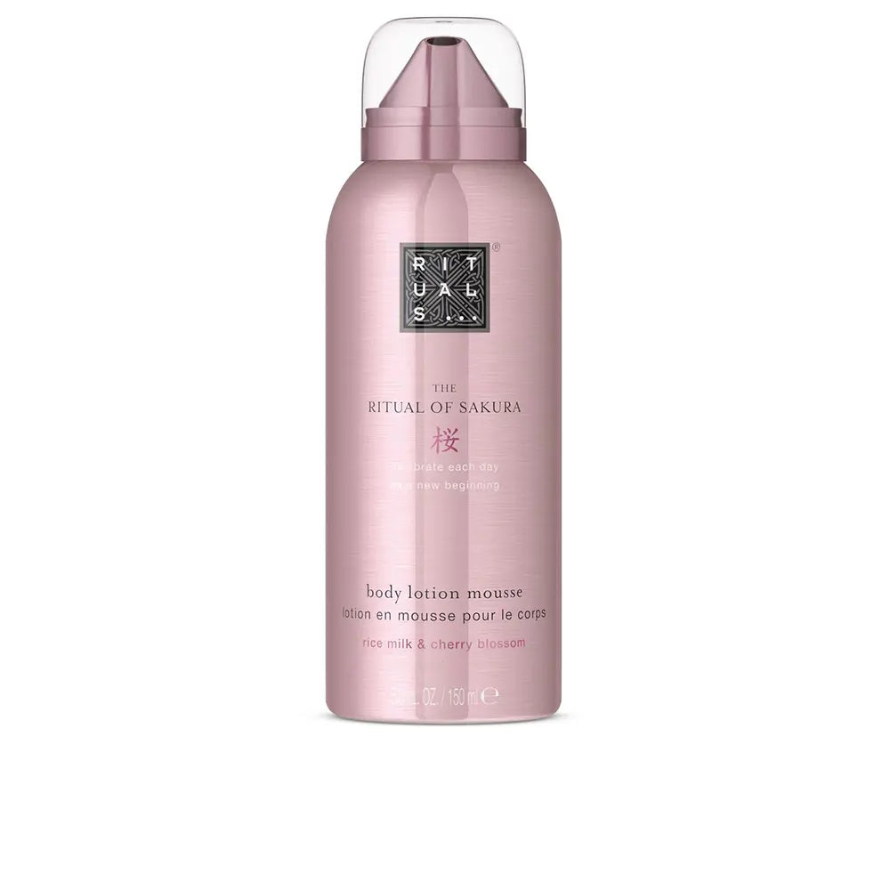 RITUALS-LOÇÃO CORPORAL MOUSSE THE RITUAL OF SAKURA 150 ml-DrShampoo - Perfumaria e Cosmética