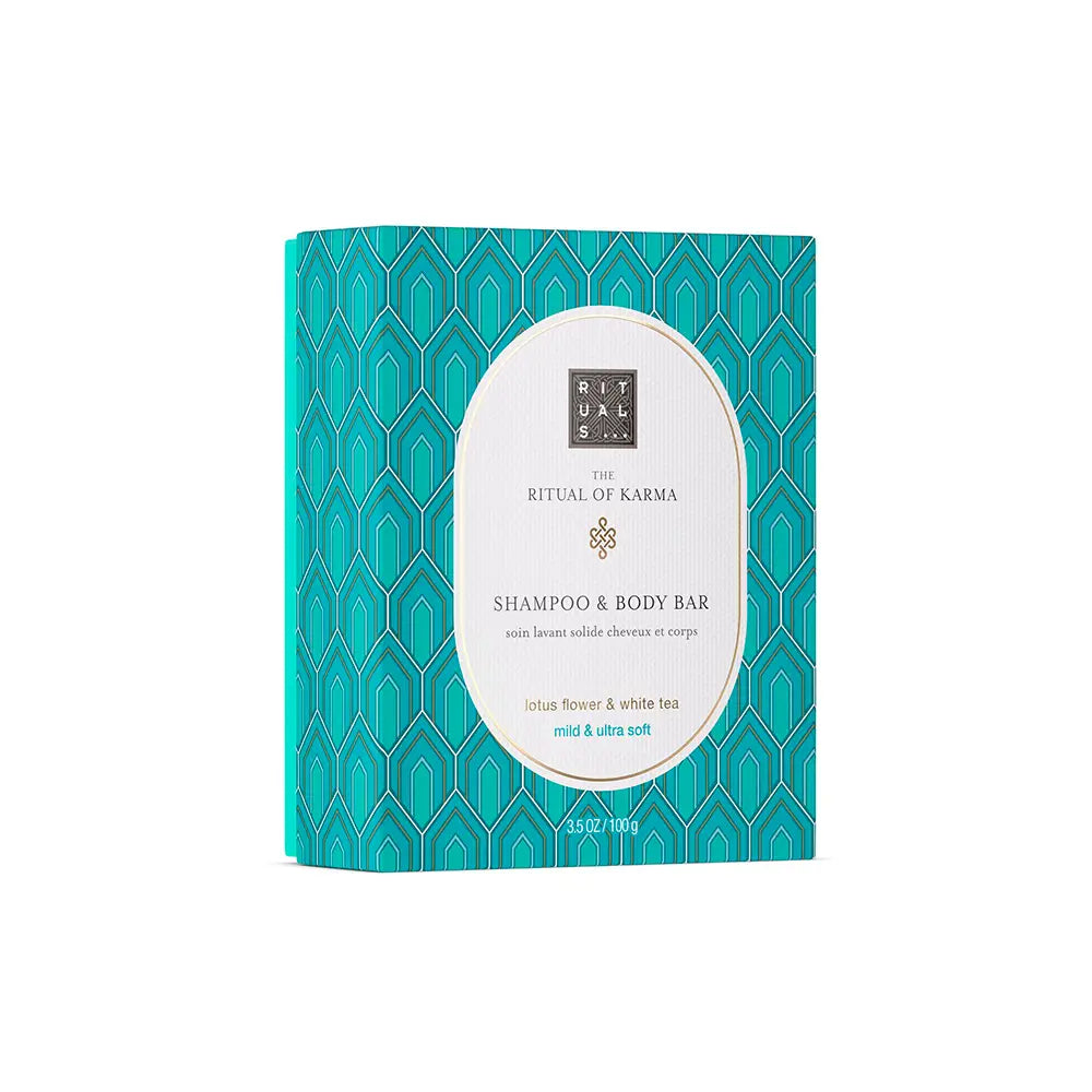 RITUALS-O BLOCO DE SHAMPOO PARA O CORPO THE RITUAL OF KARMA 100 g.-DrShampoo - Perfumaria e Cosmética