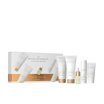 RITUALS-O CONJUNTO DE ENSAIO THE RITUAL OF NAMASTE 5 peças.-DrShampoo - Perfumaria e Cosmética