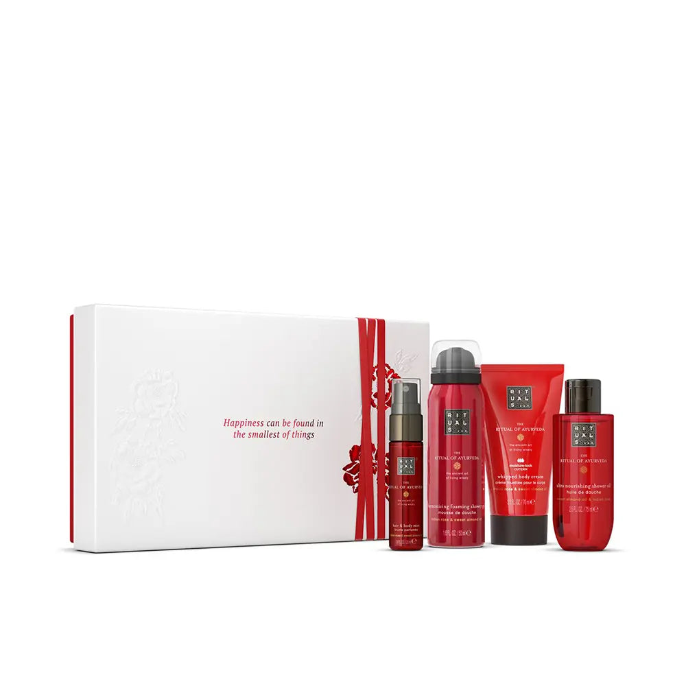 RITUALS-O CONJUNTO DE PRESENTE PEQUENO THE RITUAL OF AYURVEDA 4 pçs-DrShampoo - Perfumaria e Cosmética