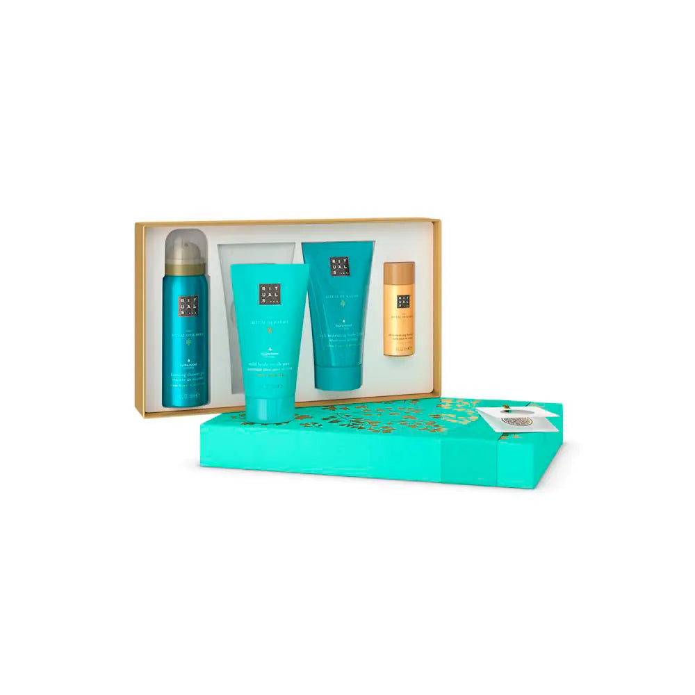 RITUALS-O RITUAL DA KARMA CONJUNTO DE PRESENTE PEQUENO 4 pçs-DrShampoo - Perfumaria e Cosmética