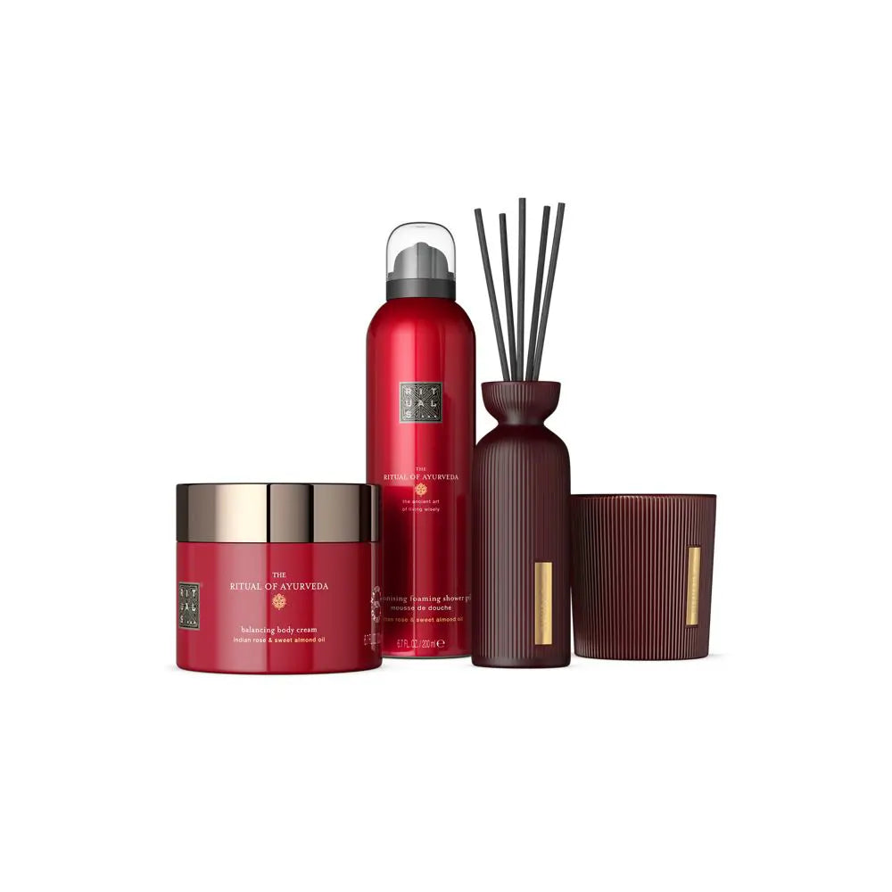 RITUALS-O RITUAL DO AYURVEDA CONJUNTO DE PRESENTE GRANDE 4 peças-DrShampoo - Perfumaria e Cosmética