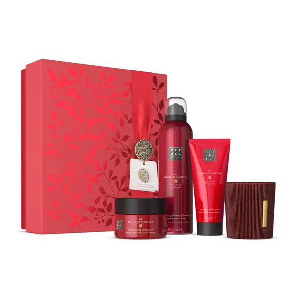 RITUALS-O RITUAL DO AYURVEDA CONJUNTO DE PRESENTE MÉDIO 4 pçs.-DrShampoo - Perfumaria e Cosmética