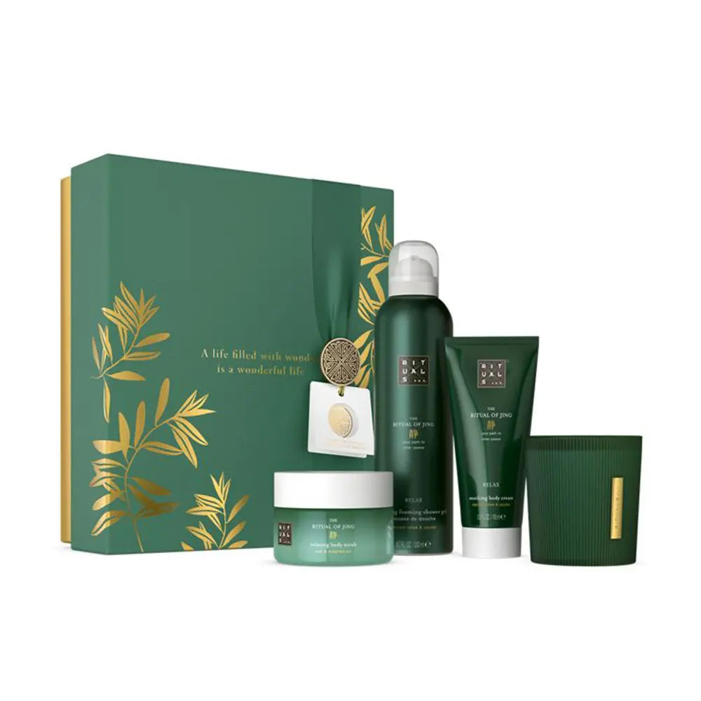 RITUALS-O RITUAL DO JING CONJUNTO DE PRESENTE MEDIANO 4 pç.-DrShampoo - Perfumaria e Cosmética