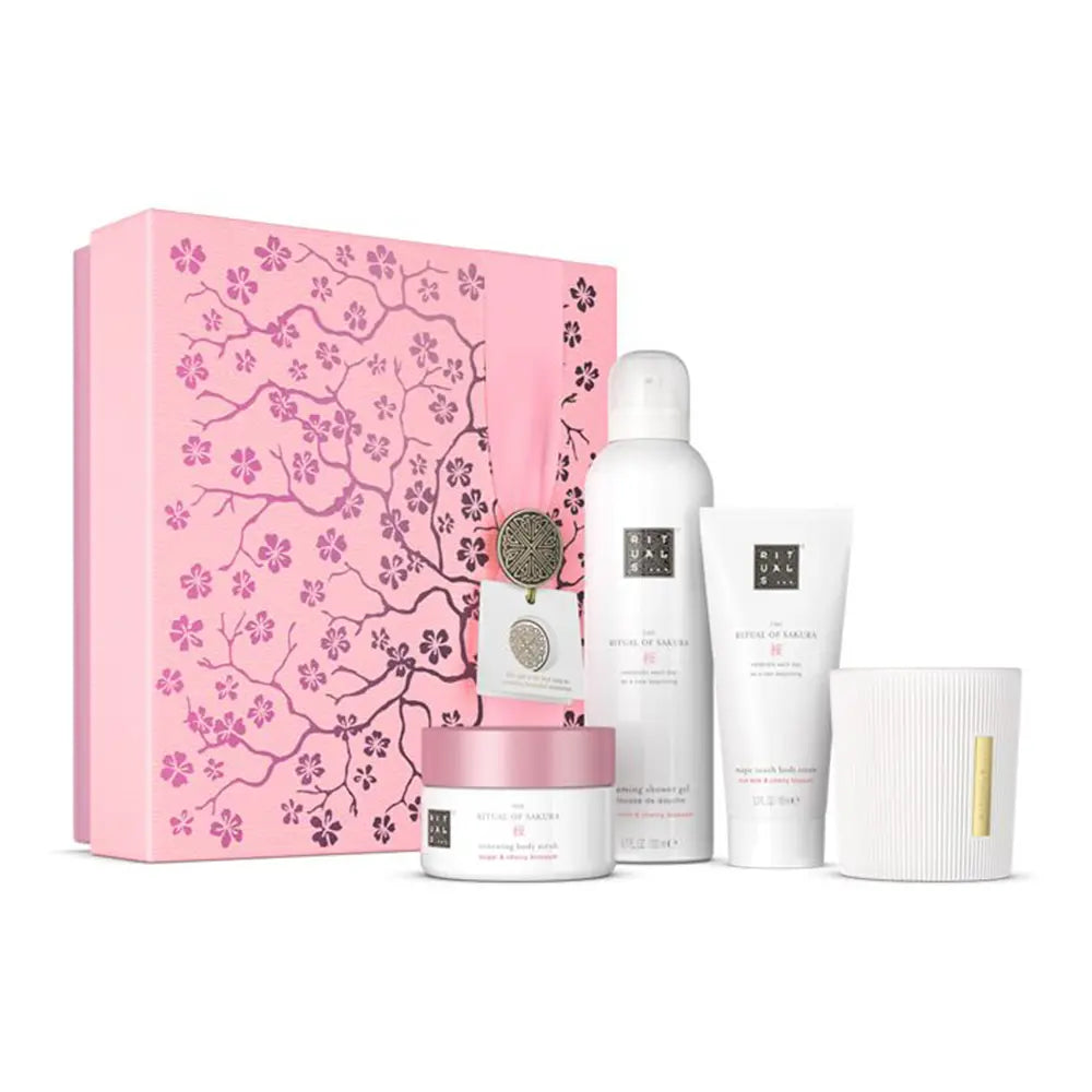 RITUALS-O RITUAL DO SAKURA CONJUNTO DE PRESENTE MÉDIO 4 pçs.-DrShampoo - Perfumaria e Cosmética